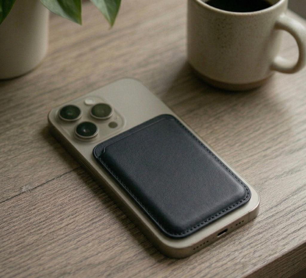 Pocketka ČERNÁ – MagSafe peněženka v minimalistickém designu