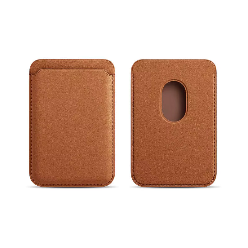 Pocketka HNĚDÁ – MagSafe peněženka v minimalistickém designu